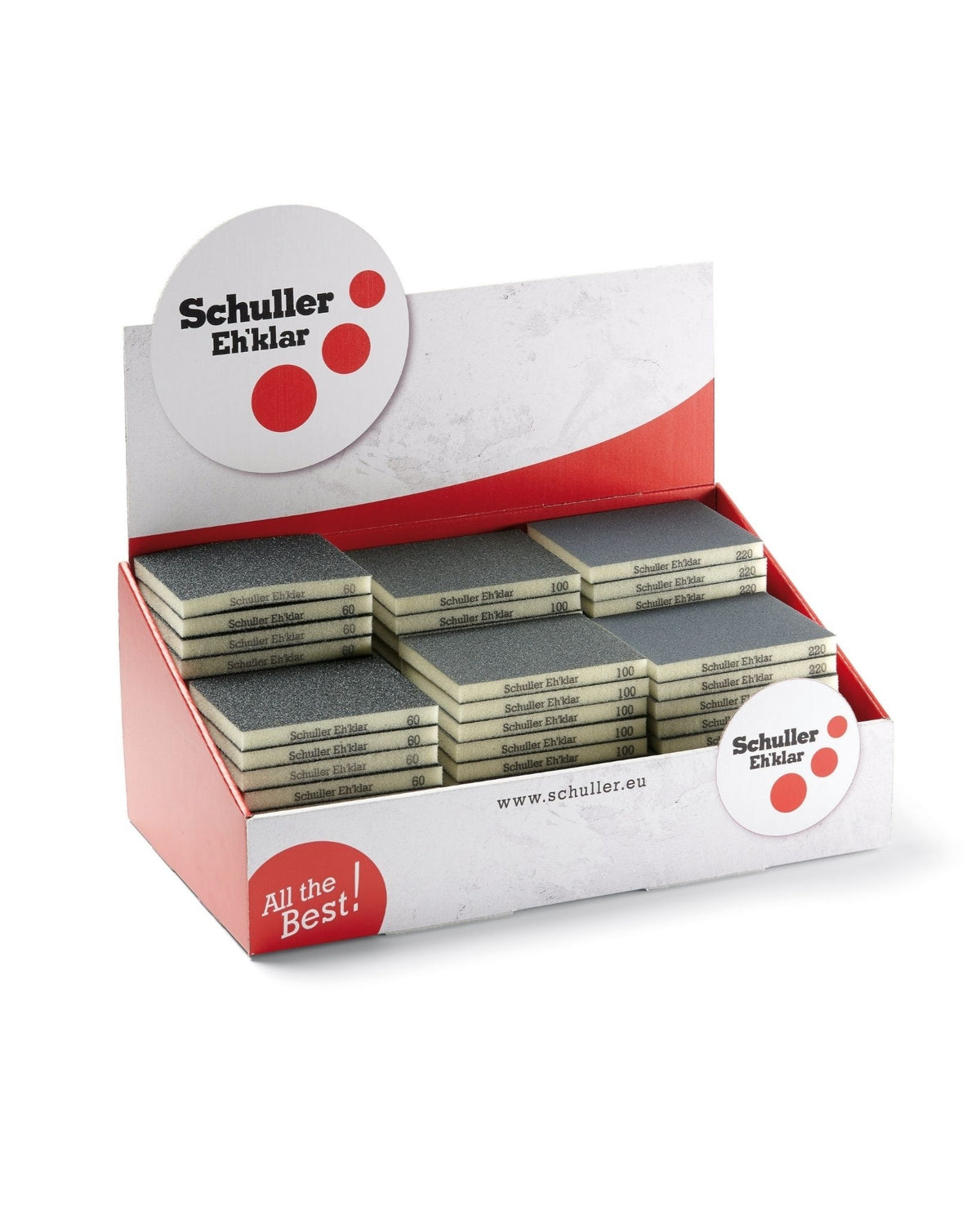 Schleifkissen Softcut Flex in der Verkaufsbox von Schuller