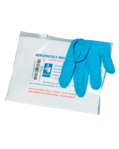 nitrilhandschuhe Renoprotect Handschuhe im Beutel 3 Paar