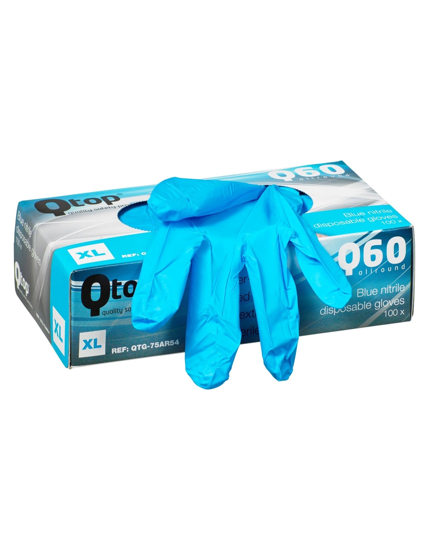 nitrilhandschuhe Renoprotect Handschuhe Box Offen Blau