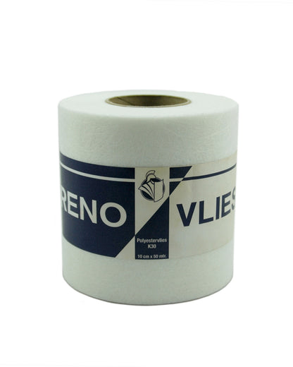 RENOVLIES Glasvlies 10 cm breit 50 m lang – Armierungsband aus Glasvlies –  Schadstellen verstärken, Risse überbrücken