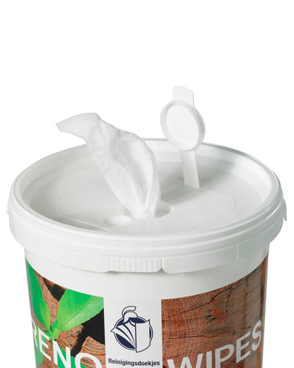 reinigungstuecher RENOWIPES Reinigungstücher –  im Spendeeimer offen