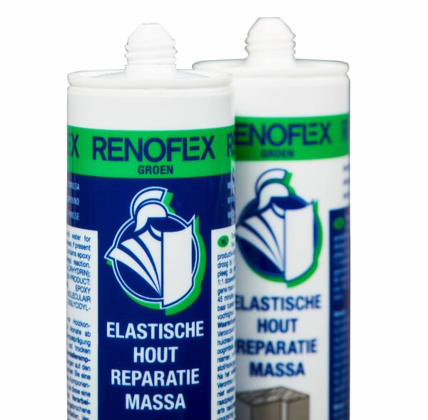 RENOVAID Renoflex Grün 2-Komponenten 600 ml Epoxy-Holzersatzmasse